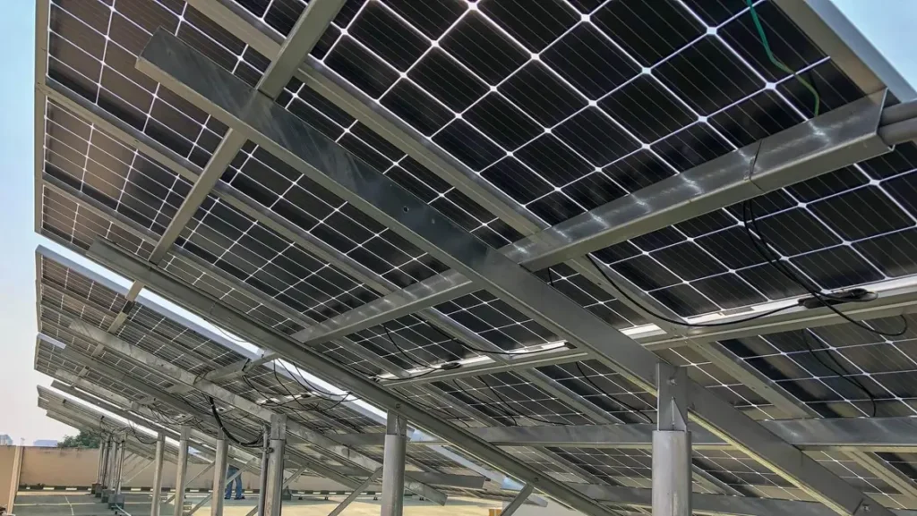 Bifaziale Solarmodule